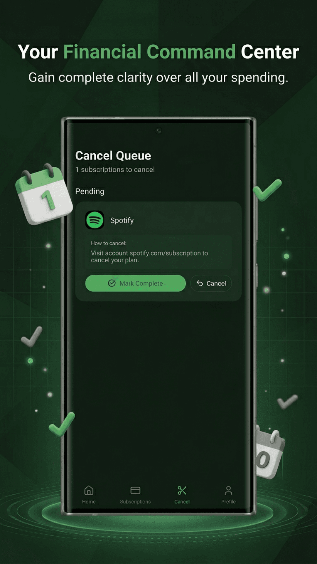 Cancel Queue
